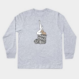 Onion Knight Pin Up Kids Long Sleeve T-Shirt